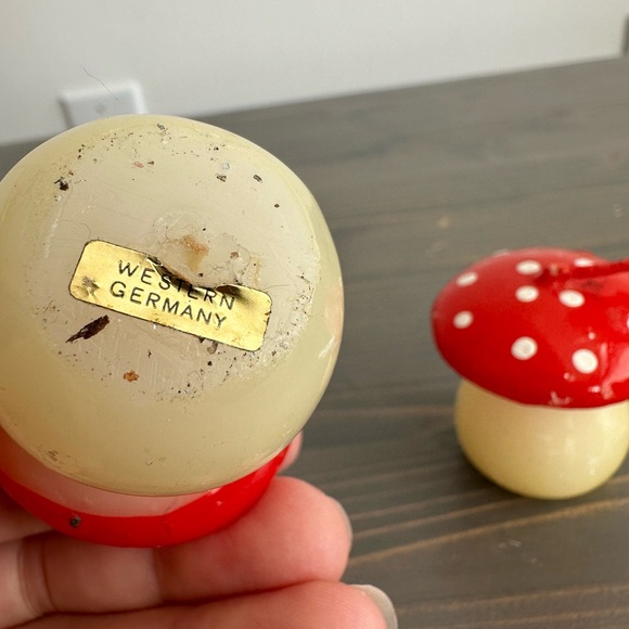 2 x vintage mushroom candle - Picture 3 of 14